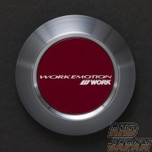 Work Wheels Japan Work Emotion Center Cap High Red - CR / T5R / T7R Series 11R D9R M8R XT7 ZR10