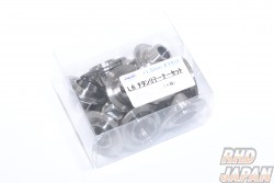 Kameari L-Type Lightweight Valve Retainers Set Titanium Offset +1.5mm - L6