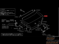 Subaru OEM Complete Trunk Lid FE120 GDB