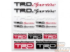 TRD TRD Sportivo Mini Sticker Set