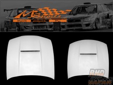 M-Sports Carbon Fiber Bonnet Hood - S14 Zenki