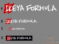 IKEYA FORMULA Original Sticker Type A