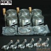 HKS Forged Piston Kit and Connection Rod Set Step 1 - R35