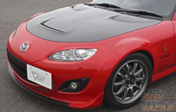 Garage Vary Front Lip Spoiler - FRP Carbon Mazda Roadster NCEC Kouki