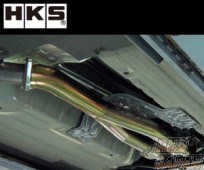 HKS Stainless Center Pipe without Silencer - GT-R R35
