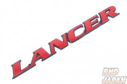 Mitsubishi OEM Rear Lancer Emblem - Lancer Evolution CP9A