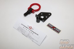 M&M Honda Front Tow Hook Red - Civic Type-R FD2