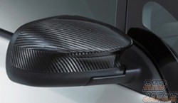 Nismo Side Mirror Cover Set - Dry Carbon Fiber EM57 K13 NK13