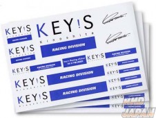KEY`S Racing Sticker Sheet