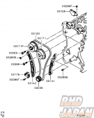 Mitsubishi OEM Camshaft Sprocket - Evolution X CZ4A