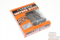 Car Make T&E Vertex Leather Shift Boot Black Black - S15 6-Speed