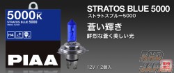 PIAA Stratos Blue 5000k Halogen Bulbs H3
