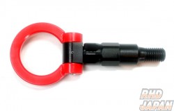 M&M Honda Front Towing Hook Kit Red - CR-Z ZF1 ZF2
