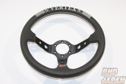Car Make T&E Vertex Checker Steering Wheel - Deep Type