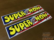 Super Now Logo Sticker Set