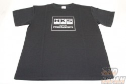 HKS T-Shirt Power&Sports - Black LL