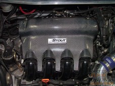Stout Carbon Fiber Engine Cover - Mobilio Spike Fit