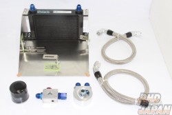 TBS Oil Cooler Kit with Sensor Fittings - SW20