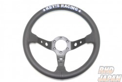 KEY`S Racing Steering Wheel Deep Type - 350mm Buckskin
