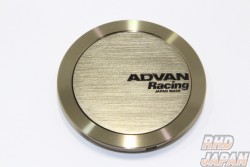 YOKOHAMA Advan Racing Center Cap Full Flat 63mm - Bronze Almite