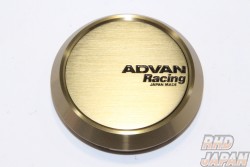 YOKOHAMA Advan Racing Center Cap Flat 63mm - Bronze Almite