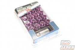 Work Wheels Japan Light Weight Racing Lug Nuts Set M12x1.5 - Purple