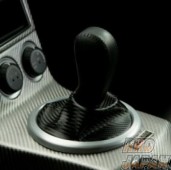 Superior Auto Creative Carbon Look Shift Boot - Fairlady Z Z33 Chuki Kouki M/T
