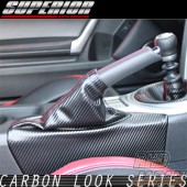Superior Auto Creative Carbon-Look Side Brake Boot Black Stitch - ZC6 