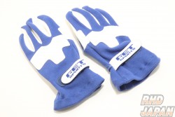 FET 3D Light Weight Gloves Blue/White - M Size