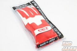 FET 3D Light Weight Gloves Red/White - M Size