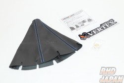 Car Make T&E Vertex Leather Shift Boot Black Blue - SXE10