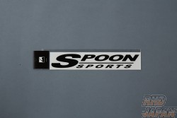Spoon Sports SpoonSports Logo Sticker Black