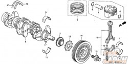 Honda OEM Chain Drive Sprocket - K20A K24A