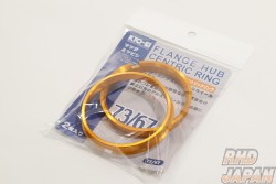 KYO-EI Gold Flange Hub Centric Ring Set - Outer 73mm 67