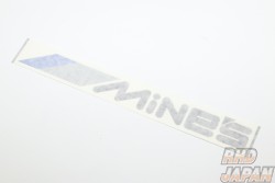 Mine's Sticker B Type Gunmetal - Small