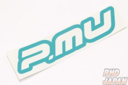 Project Mu P.MU Sticker 30mm x 130mm - Black