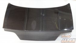 CARSHOP F1 Flat Rear Trunk Type 1 Carbon Fiber Twill Weave - Skyline BCNR33