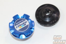 Trust Greddy Engine Oil Filler Cap B-Type Blue - Subaru M42 X P4.5