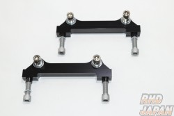 Project Mu Replacement Caliper Brackets for Forged Caliper 4Pistons x 4Pads Slim Kit Front 332mm - AP2