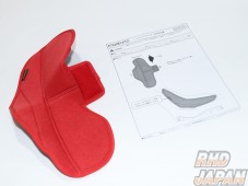 Esqueleto Seat Side Protector Type 3-4 - Fabric Red Right Side