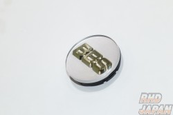 BBS Japan Wheel Center Cap Emblem - Platinum Silver 56mm
