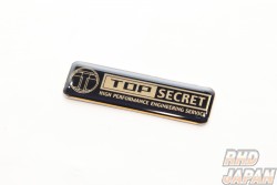 Top Secret Aluminum Emblem
