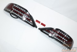 78 Works LED Fiber Tail Lamp Smoke - S15