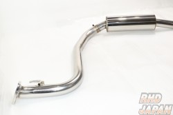 J's Racing R304 Exhaust System Center Pipe 50CT Silencer Type - Fit GK3 GK5