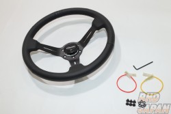 Trust Greddy Steering Wheel Black Edition - Deep Type