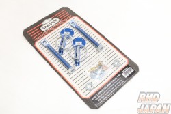 Attain Aluminum Bonnet Lock Pin Set - Blue