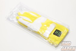 Uras Racing Gloves Yellow - Medium