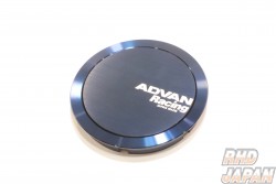 YOKOHAMA Advan Racing Center Cap Full Flat 73mm - Blue Almite