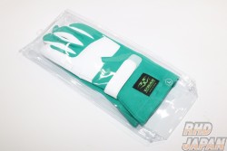 Uras Racing Gloves Green - Large