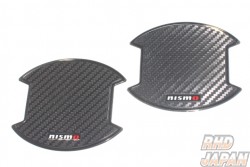 Nismo Door Handle Protector Set Black Carbon - Z11 Z12 F15 P15 K12 E11 E12 BA1 C11 Y12 T32